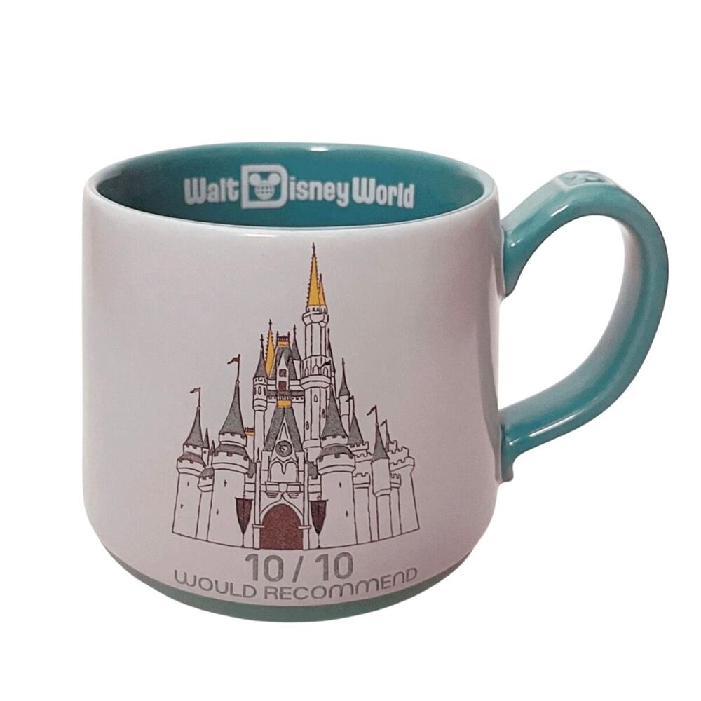 WDW Cinderella Castle 10/10 Recommend Ceramic Coffee Mug 2025 NEW!